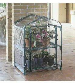 Telo di ricambio verdemax per serra azalea 2488 e 2490 in plastica trasparente 70x50x98 cm