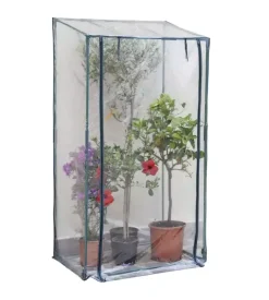 Telo di ricambio verdemax per serra buganvillea in tnt trasparente 100x70x189 cm