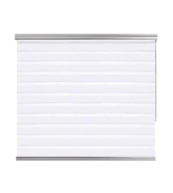 Tenda a rullo doppia "platinum" bianco, 160x250 cm