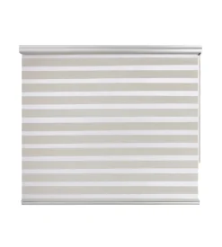 Tenda a rullo doppia "platinum" lino, 100x250 cm