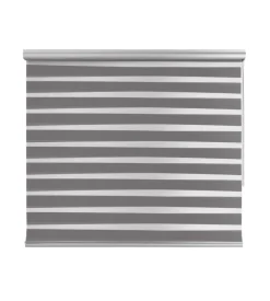 Tenda a rullo doppia "platinum" argento, 120x250 cm