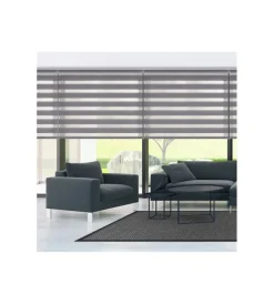 Tenda a rullo "duolux" argento, 100x250 cm