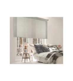 Tenda a rullo semifiltrante lino grigio, 140x250 cm