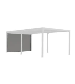 Tenda accessoria con binario per pergola bioclimatica da esterno "per3630bi" e "per3660bi", 340x220 cm