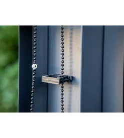 Tenda accessoria con binario per pergola bioclimatica da esterno 