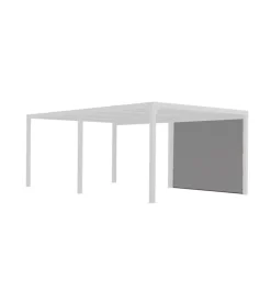 Tenda accessoria con binario per pergola bioclimatica da esterno "per3660bi", 284x220 cm