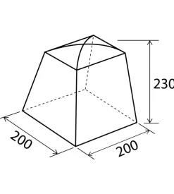 Tenda cucina da campeggio brunner 