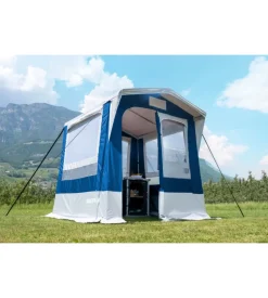 Tenda cucina da campeggio brunner "gusto iii ng" blu 200x200x195/215 cm