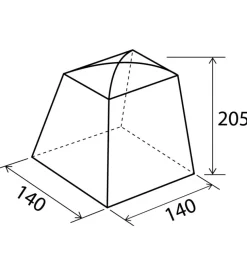Tenda da campeggio brunner 