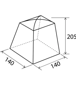 Tenda da campeggio brunner 