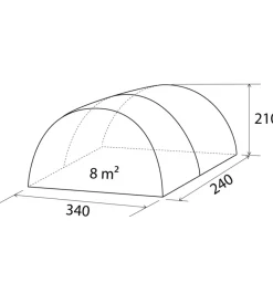 Tenda da campeggio per van brunner 