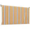 Tenda da sole a caduta essenza righe gialla h 250x150 cm
