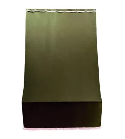 Tenda da sole con anelli per porta essenza marrone h 300x140 cm