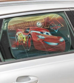 Tendina auto laterale maxi grafica "disney cars" tg 60x40 cm