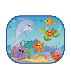 Tendine parasole a molla per auto fantasie assortite 38x44 cm