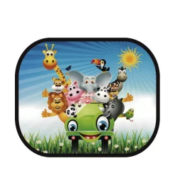 Tendine parasole a molla per auto fantasie assortite 38x44 cm