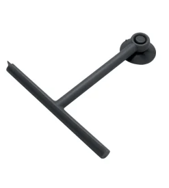 Tergivetro gedy "gummy" con fissaggio a ventosa nero