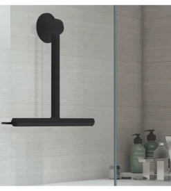 Tergivetro gedy "gummy" con fissaggio a ventosa nero