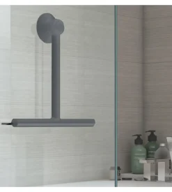 Tergivetro gedy "gummy" con fissaggio a ventosa grigio