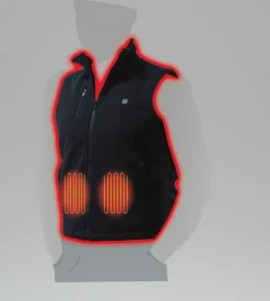 Termo pile, gilet riscaldante con powerbank 5000mah, s-m