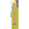 Termometro classico legno faggio mm 200x36