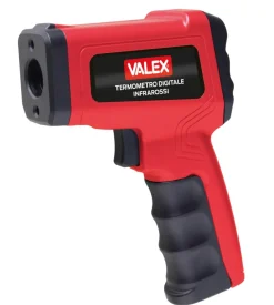Termometro digitale ad infrarossi per superfici - valex - misurazione da -50°c a +550°c
