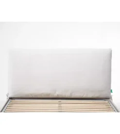 Testiera matrimoniale in tessuto "soffy"  panna 160 cm