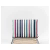 Testiera singola in tessuto "soffy" fantasia a righe 90 cm