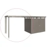 Tetto laterale casetta highline mis. h2 grigio quarzo