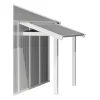 Tettoia laterale grosfillex in pvc per abitazioni e casette deco e utility da 7,5 e 11 m² - cod. 22500136