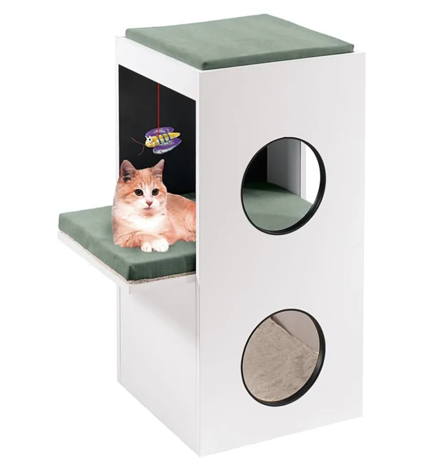 Tiragraffi "blanco" saltagatto,40x55x80 cm - ferplast