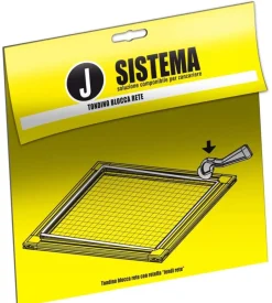 Tondino blocca rete con maniglia sistema 6 mt