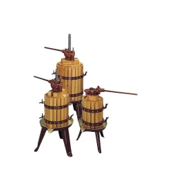 Torchio a cricco in legno da 48 litri - ferrari group