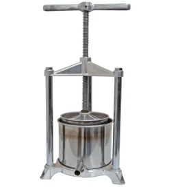 Torchio in alluminio con vasca inox da 2,2 litri - ferrari group