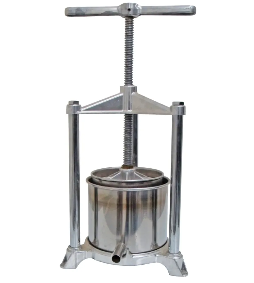 Torchio in alluminio con vasca inox da 2,2 litri - ferrari group