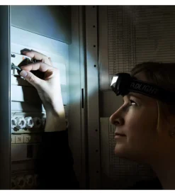 Torcia con led cob frontale, 3 modalità, 120 lumen