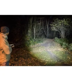 Torcia in alluminio 1500 lumen, ipx 7