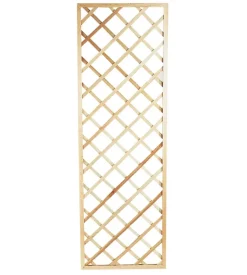 Traliccio fisso con cornice verdemax in legno di pino 1,8x0,6 mt