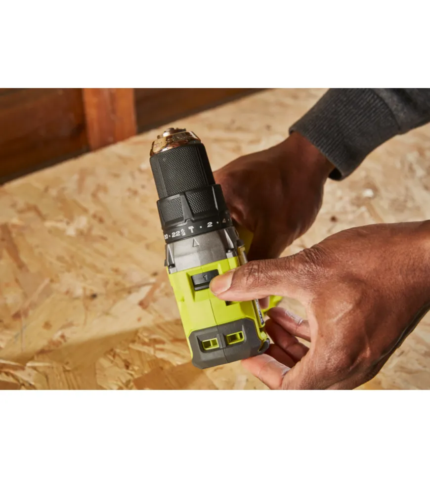 Trapano a percussione a batteria ryobi "rpd18bl1-0" 18v, solo corpo macchina