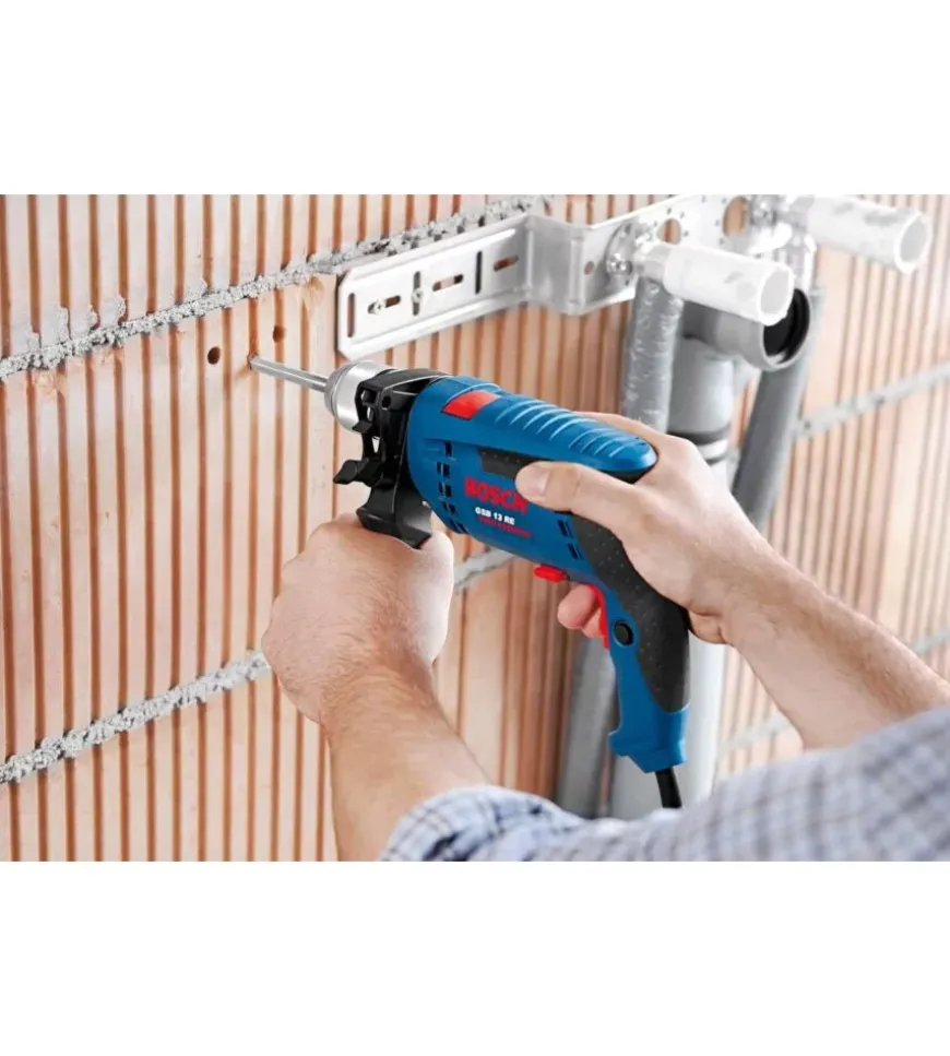 Trapano a percussione elettrico bosch "gsb 13 re" 600 w