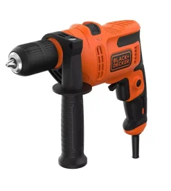 Trapano a percussione elettrico black+decker "beh200-qs" 500 w