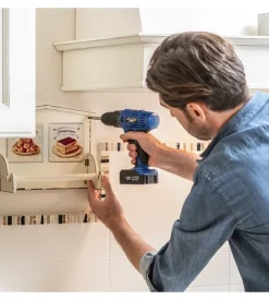 Trapano avvitatore a batteria ribimex 