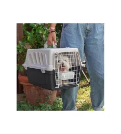 Trasportino per cani e gatti di piccola taglia "atlas open 30", 40x60x38 cm - ferplast