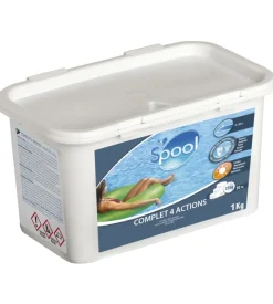 Trattamento 4 azioni per piscine gre tavolette da 250 gr 1 kg