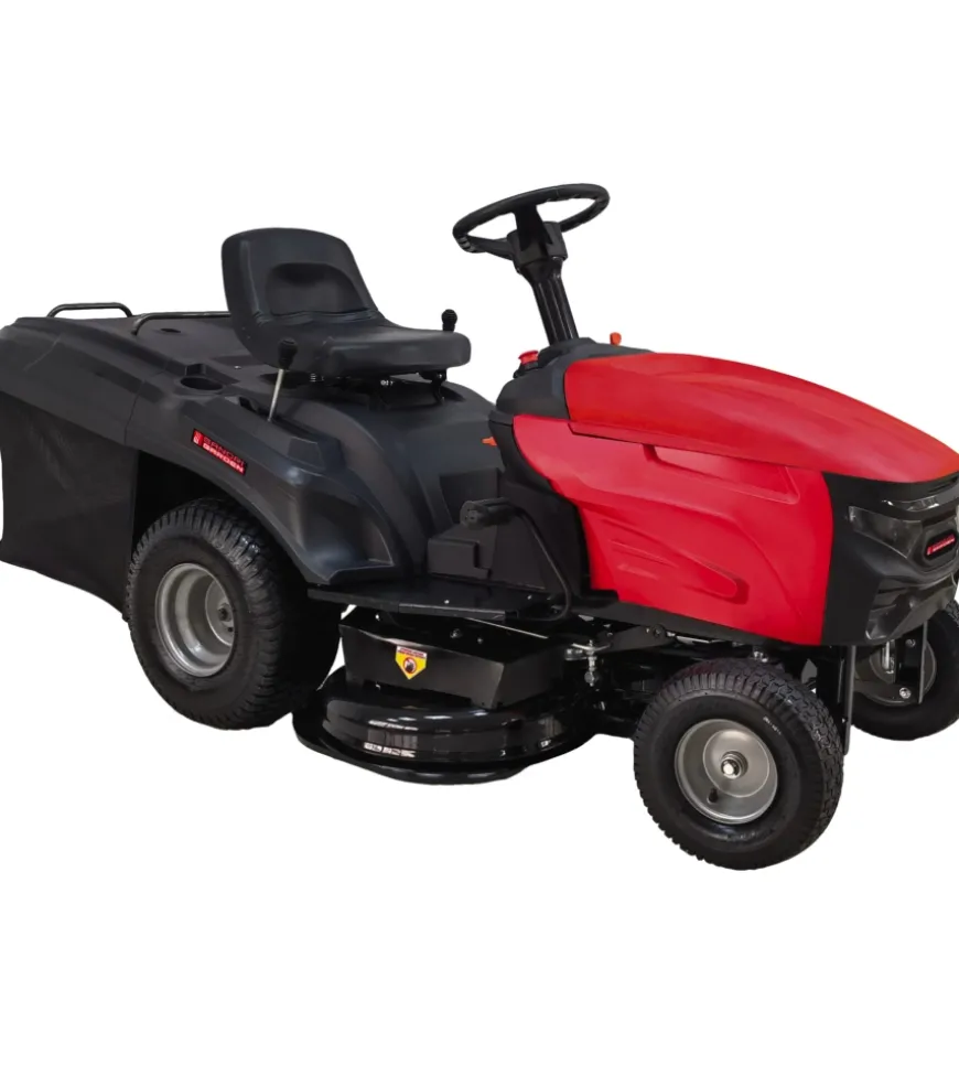 Trattorino tagliaerba a scoppio sardigrandin  "sg-tr 353" taglio 84 cm 352 cc - con cesto di raccolta