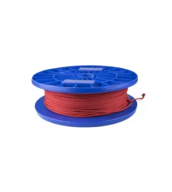 Treccia per veneziana in polipropilene ø 3 mm. rosso 250 mt.