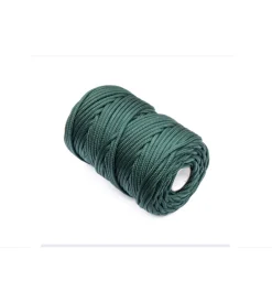 Treccia per veneziana in polipropilene ø 3 mm. verde scuro 50 mt.