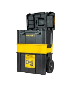 Trolley porta utensili 3 in 1 stanley in polipropilene 47,5x28,5x62,3 cm