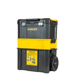 Trolley porta utensili 3 in 1 stanley in polipropilene 47,5x28,5x62,3 cm