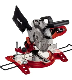 Troncatrice per legno einhell "tc-ms 2112" 1400 watt diametro lama 210 mm